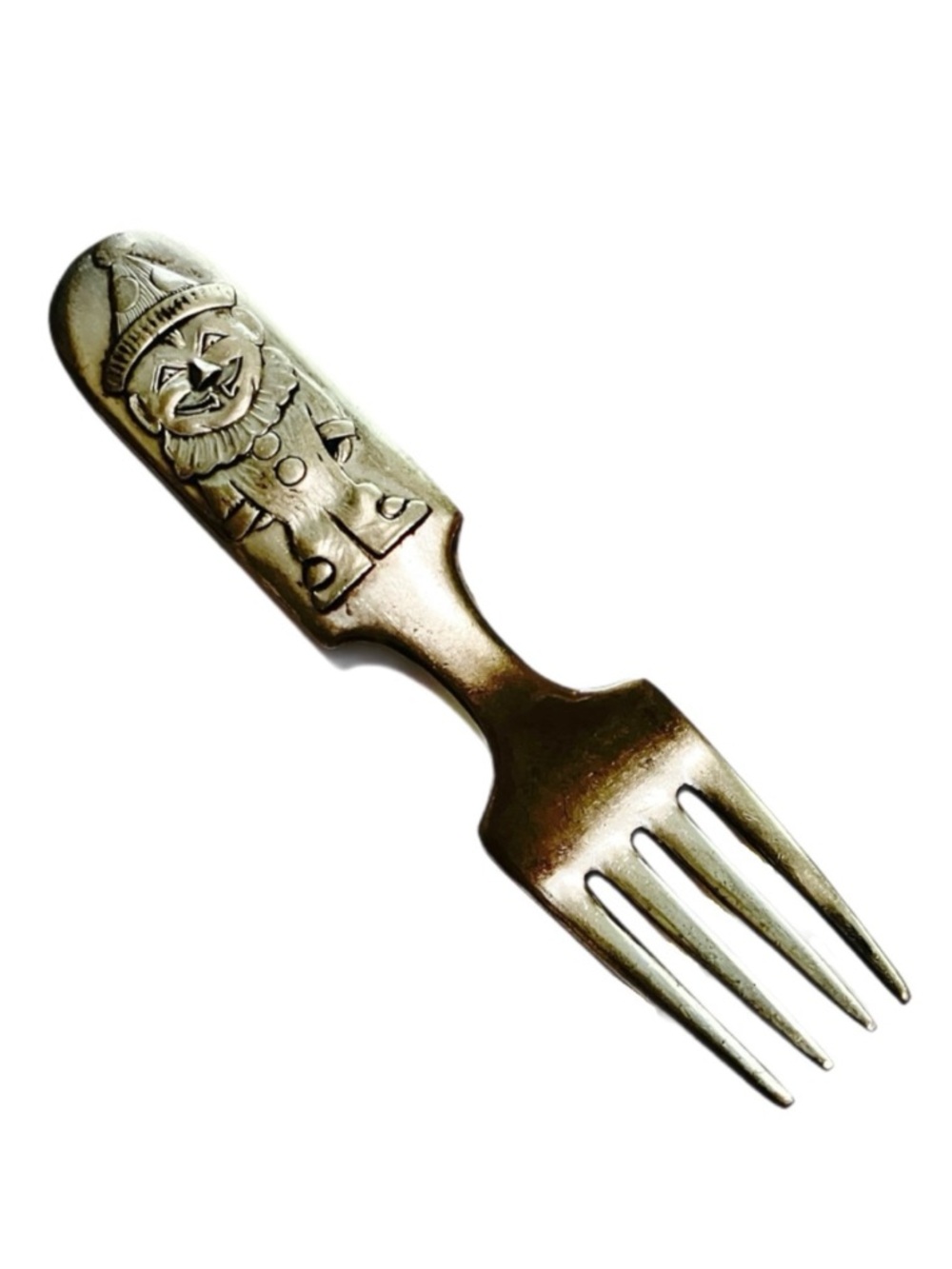 Child’s Fork - Clown Design - Fairfield Silverplate